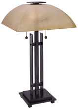 Minka-Lavery 10352-357 - Two Light Bronze Table Lamp