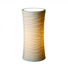 Justice Design Group POR-8871-WAVE - Hourglass Round Accent Lamp