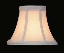 Lite Source Inc. CH508-6 - Candelabra Shade/white - 3"tx6"bx5"sl