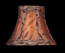 Lite Source Inc. CH515-6 - Candelabra Shade/copper Jacquard - 3"tx6"bx5"sl
