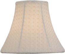 Lite Source Inc. CH5166-6 - Candelabra Shade/windowpane Textured - 3"tx6"bx5"sl
