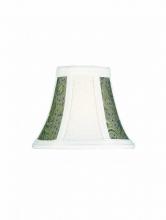 Lite Source Inc. CH575-6 - Candelabra Shade/brown Jacquard - 3"tx6"bx5"sl