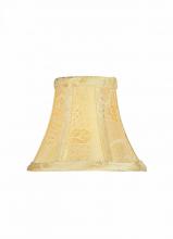 Lite Source Inc. CH581-6 - Candelabra Shade/beige - 3"tx6"bx5"sl