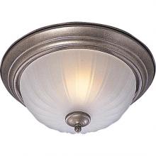 Maxim 5830FTPE - One Light Pewter Bowl Flush Mount