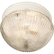 Maxim 5883CLWT - Two Light White Mushroom Flush Mount