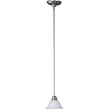 Maxim 85066MRSN - One Light Nickel Down Mini Pendant
