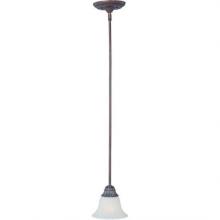 Maxim 91071SVGB - One Light Bronze Down Mini Pendant