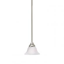 Kichler 10707NI - One Light Nickel Down Mini Pendant