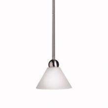 Kichler 2807NI - One Light Nickel Down Mini Pendant