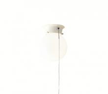 Kichler 4216WH - One Light White Mushroom Flush Mount