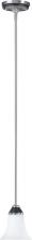 Nuvo 60/1749 - Keen - 1 Light Mini Pendant W/ Satin White Glass