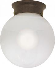 Nuvo 60/248 - 1 Light - 8" - Ceiling Mount - White Ball